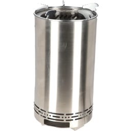 Esschert Design Holzpelletfeuerkorb silber, M - 1 Stk