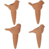 Terracotta Bewateringshulp Vogel - Set van 4
