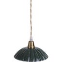 Strömshaga Hanglamp Ingrid, Small - Donkergroen