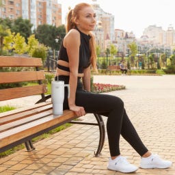 Thermos Isolier-Trinkbecher 1,1 Liter - white mat