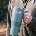 Thermos Thermal mug, 1.1 L - green mat