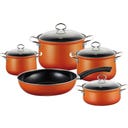 RIESS Nouvelle Set d'émail 5 pcs. - Corail