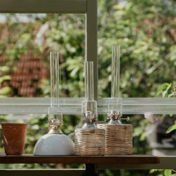 Strömshaga Lampada a Cherosene - Ceramic