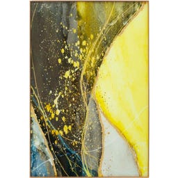 Mauro Ferretti Glasbild mit Rahmen Sunny