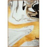 Mauro Ferretti Glasbild mit Rahmen Ghostly