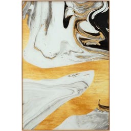 Mauro Ferretti Glasbild mit Rahmen Ghostly