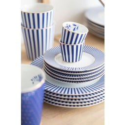 Pip Studio Teller Royal Stripes Blue - 17 cm