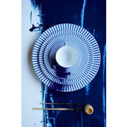 Pip Studio Teller Royal Stripes Blue - 17 cm