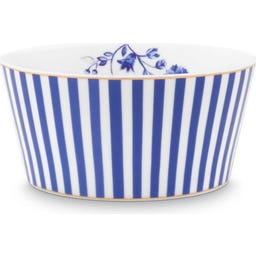 Pip Studio Schüssel Royal Stripes Blue - 12 cm