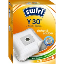 Swirl® EcoPor® Staubsaugerbeutel Y 30 - 4 Stück