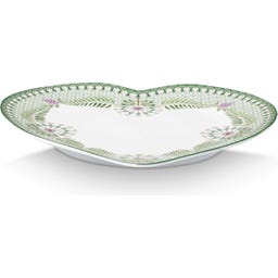 Pip Studio Hartvormig Bord Lily & Lotus - 21,5 cm - Lichtgroen