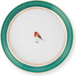 Pip Studio Tea for One Love Birds - Grün gestreift