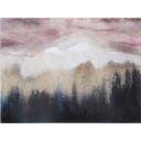 Mauro Ferretti Leinwandgemälde Pink Mountain