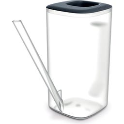 Prosperplast Tubi Gießkanne - Transparent - 1,6 Liter - Anthrazit - Transparent
