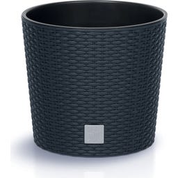 Prosperplast Blumentopf Rato Round - Anthrazit - ⌀ 25 cm