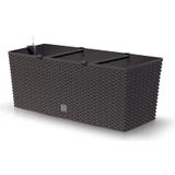 Blumentopf Rato Case inkl. Bew&auml;sserungssystem - Braun