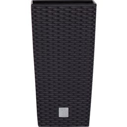 Prosperplast Blumentopf Rato Square Hoch - Anthrazit - 29x29x55 cm