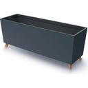 Blumentopf Urbi Case N, Anthrazit