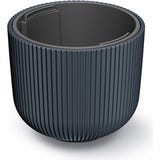 Vaso Milly Round con Inserto per Piante - Antracite