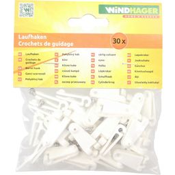 Windhager Ganchos de Corredera - 30 Unidades