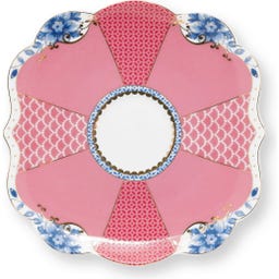 Espressotasse mit Untersetzer Royal, Pink