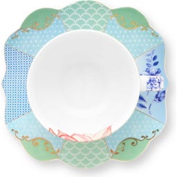 Pip Studio Tasse mit Untersetzer Royal, Flowers