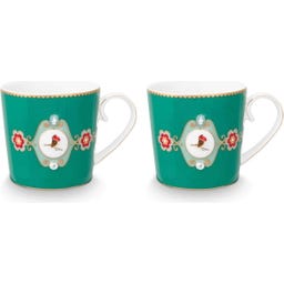 Pip Studio Bekerset Love Birds - Groen
