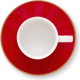 Espressotassen mit Untersetzer Love Birds