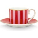 Espressotassen mit Untersetzer Love Birds