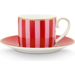 Espressotassen mit Untersetzer Love Birds