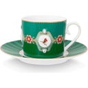 Pip Studio Tassen mit Untersetzer Love Birds