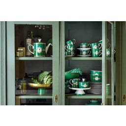 Pip Studio Tassen mit Untersetzer Love Birds - Grün