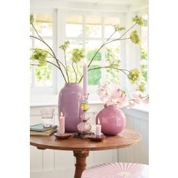 Pip Studio Vase Metal Oval 30 cm Lily & Lotus