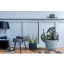 Blumentopf Milly Rund inkl. Pflanzeinsatz - Anthrazit - ⌀ 23,9 cm