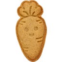 Kunststoff-Ausstechform pink mit Auswerfer - Möhre