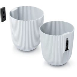Prosperplast Milly stenski cvetlični lonec - White