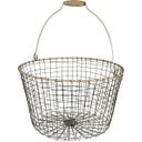 Strömshaga Panier en Fil Métallique « Alvar » Rond - grand