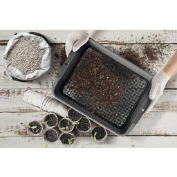 Respana Gartensieb I 4 mm - 10 mm verstellbar - 39 x 29 cm