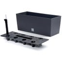 Blumentopf Rato Case inkl. Bewässerungssystem - Anthrazit - L 51,4 cm