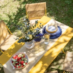 Lafuma BALCONY Klapptisch 140 x 80 cm - Miel