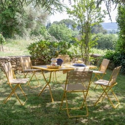 Lafuma BALCONY Klapptisch 140 x 80 cm - Miel