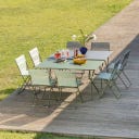 Lafuma BALCONY Klapptisch 140 x 80 cm - Titane