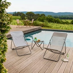 Lafuma MAXI TRANSAT - Sedia a Sdraio, Riviera - Terre