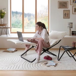 Lafuma TRANSALOUNGE Niksen - Creme