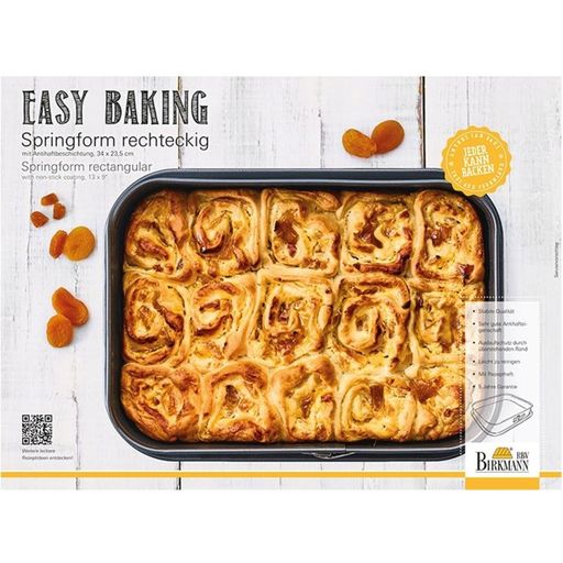 Easy Baking - Moule à Charnière Rectangulaire - 1 pcs