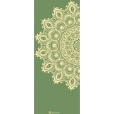 Esterilla de Yoga de 6 mm - Printed, Olive Haze Mandala