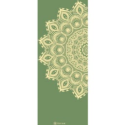 Podloga za jogo 6 mm, Olive Haze Mandala Printed - 1 kos