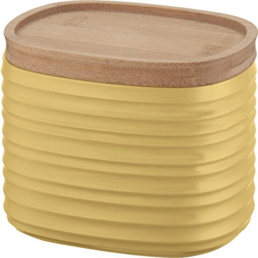 guzzini Storage Jar S TIERRA - Mustard yellow