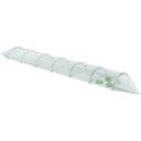 Prosperplast Garten Folientunnel - waldgrün - L 357 cm