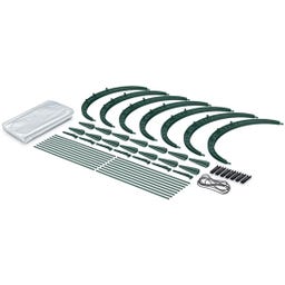 Prosperplast Garten Folientunnel - waldgrün - L 357 cm